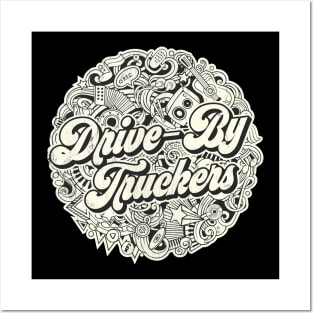 Vintage Circle - Drive By Truckers Posters and Art